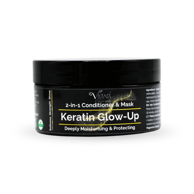 Keratin Glow-Up – 2 in 1 Keratin Conditioner & Mask – Vilana