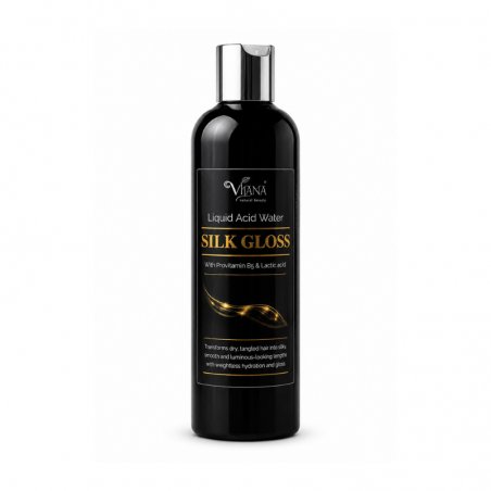 Silk Gloss – rūgštinis plaukų vanduo žvilgesiui – Vilana