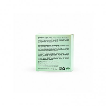 Nature's Power – Shampoo Bar for Greasy Hair – Vilana