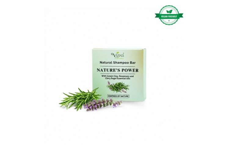 Nature's Power – Shampoo Bar for Greasy Hair – Vilana