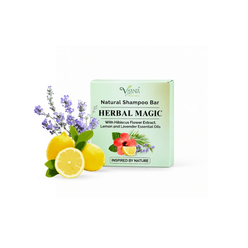 Herbal Magic – травяной твёрдый шампунь – Vilana
