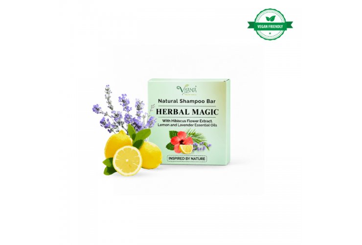 Herbal Magic – травяной твёрдый шампунь – Vilana