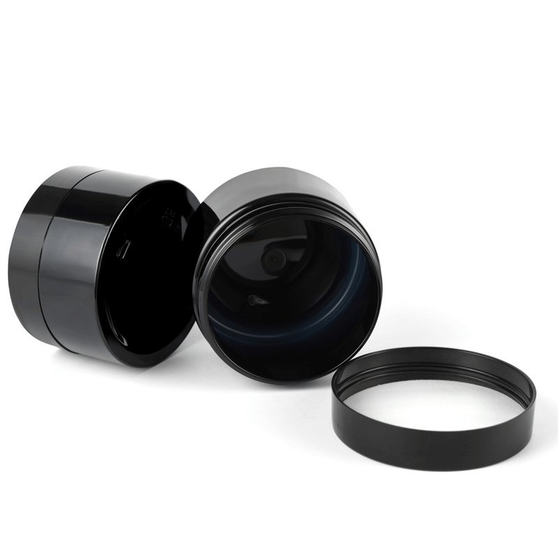 200ml Black PET Cosmetic Jar – Vilana