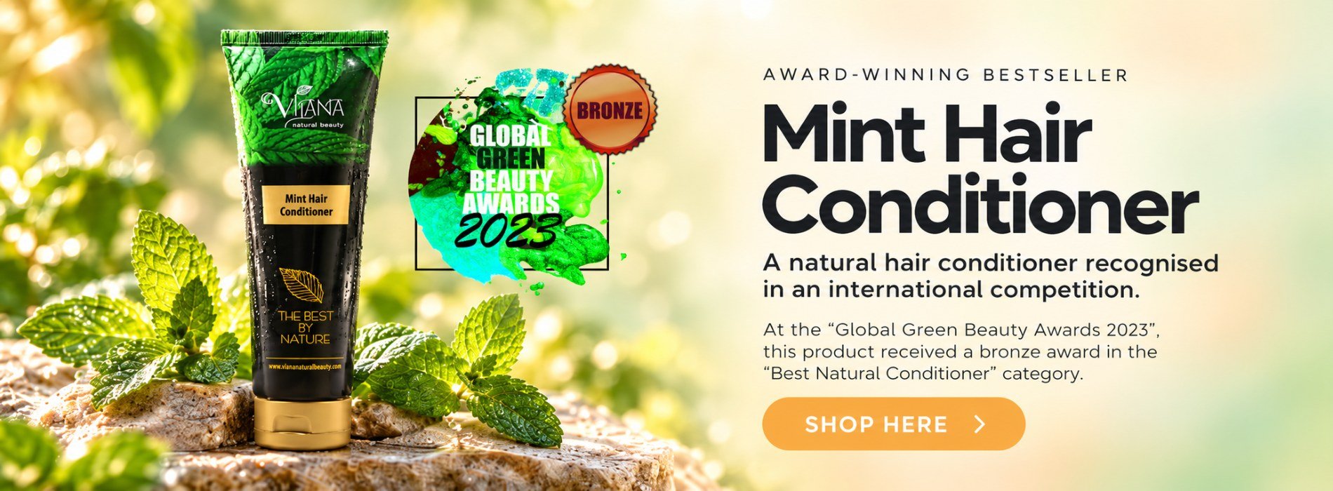 Mint Hair Conditioner – award-winning bestseller