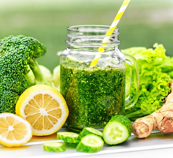 Recommended nutrition during detoxification